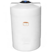 100 Gallon White Vertical Storage Tank