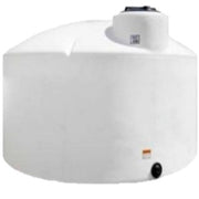 3000 Gallon White Vertical Storage Tank