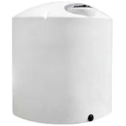 5000 Gallon White Vertical Storage Tank