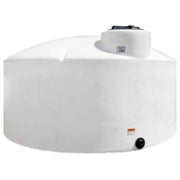550 Gallon White Vertical Storage Tank